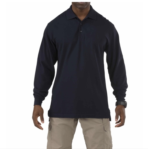 5.11 tactical performance long sleeve polo snag resistant size XL - Picture 1 of 3